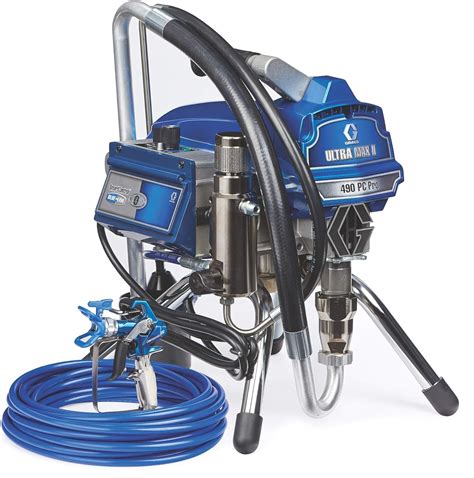 Graco Ultra Max II 490 PC Pro Pulverizador eléctrico de pintura sin aire, soporte 17E852 ...