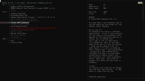 modTUI: native Linux mod manager in your terminal : r/wine_gaming