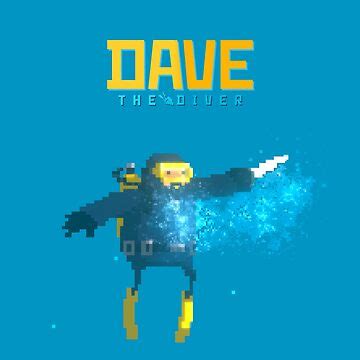 "Dave the Diver" Sticker for Sale by BuffGeeksArt | Redbubble