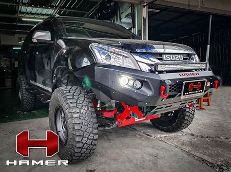 King series bull bar for Isuzu D-Max ( 2012 - 2016 ) | Hamer 4x4