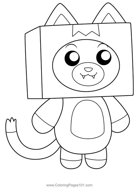 26+ Lankybox Foxy Coloring Pages - MitaSuhael