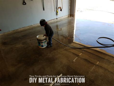 DIY - How to Seal Garage Floor - DIY METAL FABRICATION .com