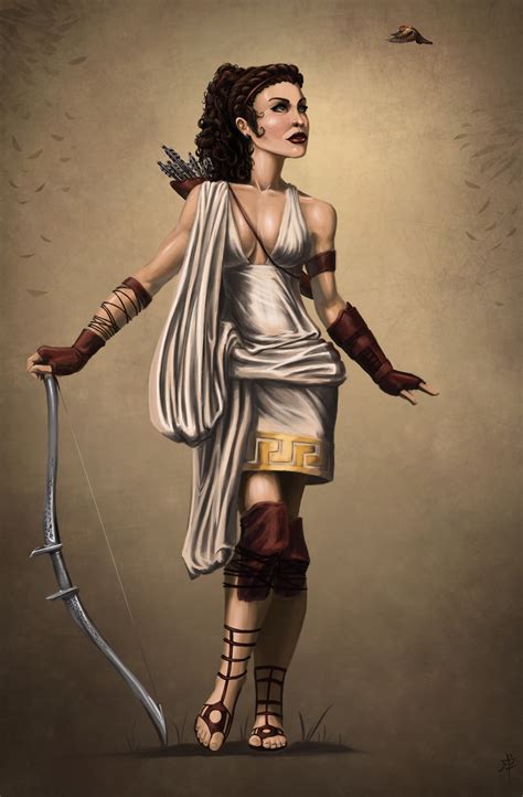 Artemis: Greek Goddess of the Hunt by rpowell77 on DeviantArt