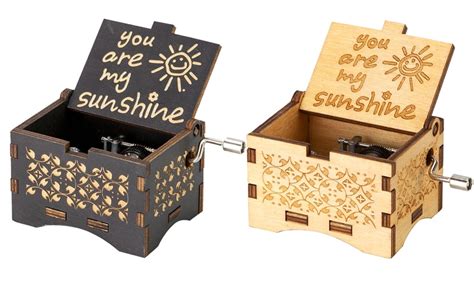 Musical Boxes & Figurines fanshiontide Music Box You Are My Sunshine ...