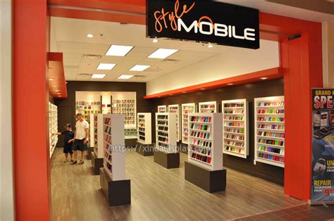 Custom Design Mobile Cell Phone Shop Fitting - Retail Shop Interior Design & Store Layout Design