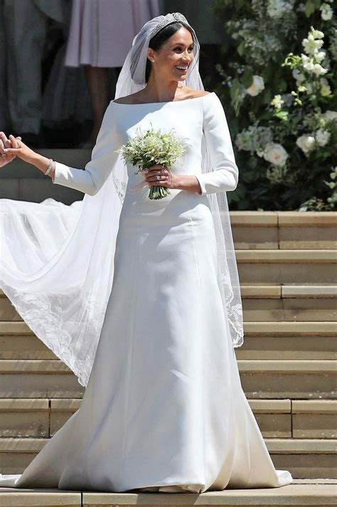 Meghan is now the Duchess of Sussex | Meghan markle wedding dress, Royal wedding dress ...