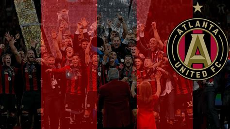 Download Atlanta United Fc Soccer Club Players And Logo Poster Art ...