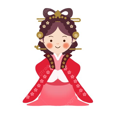 Korean New Year Congratulations Girl In Traditional Dress, Korean New Year Congratulations ...
