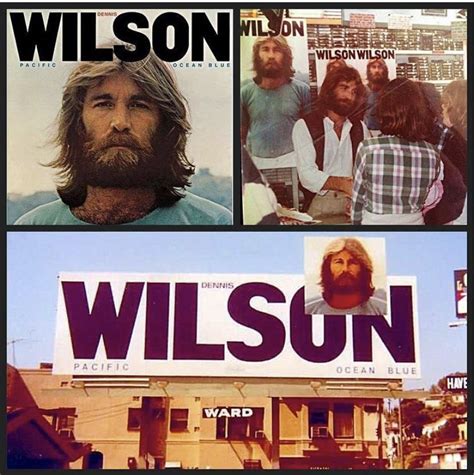 Cool Dennis Wilson/Pacific Ocean Blue billboard : r/thebeachboys