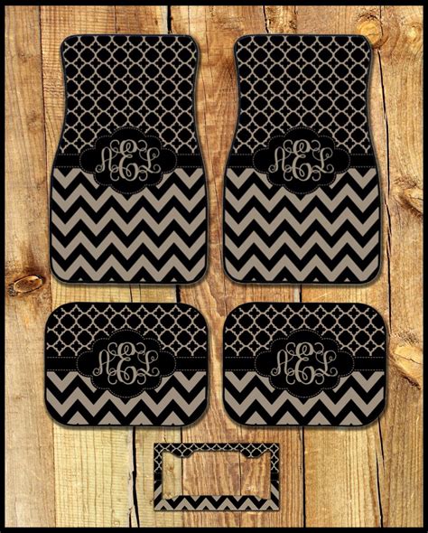 Car Mats Monogrammed Gifts Personalized Custom Floor Mats Cute