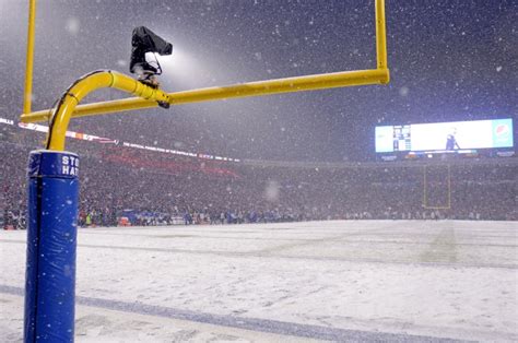 Buffalo Bills face nature's wrath: Scene inside Highmark Stadium is insane