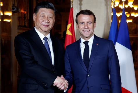 Xi meets Macron on maintaining sound China-France ties - SHINE News