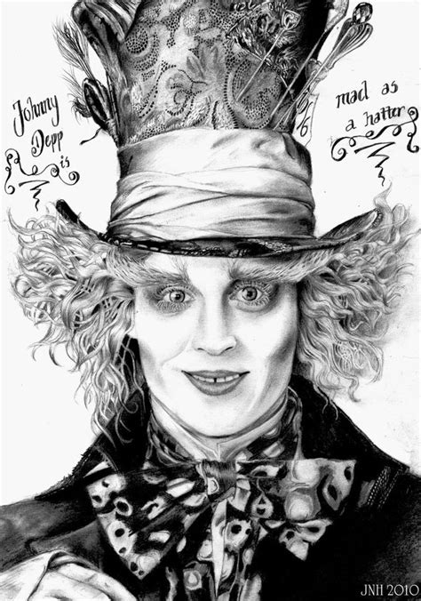 Johnny Depp - Mad hatter by Mizz-Depp on deviantART | Johnny depp mad hatter, Mad hatter drawing ...