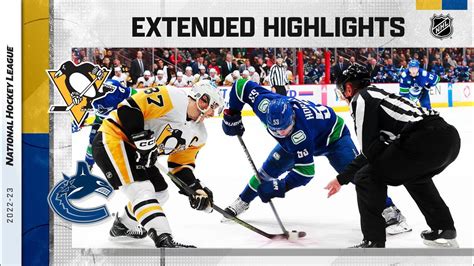 Pittsburgh Penguins vs. Vancouver Canucks Oct 28, 2022 HIGHLIGHTS - YouTube