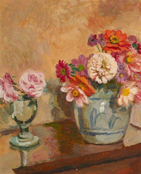 Jug of Flowers | Vanessa bell, Flower art, Painting