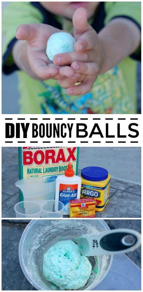 Make DIY bouncing balls with your kids and share the fun of science in ...