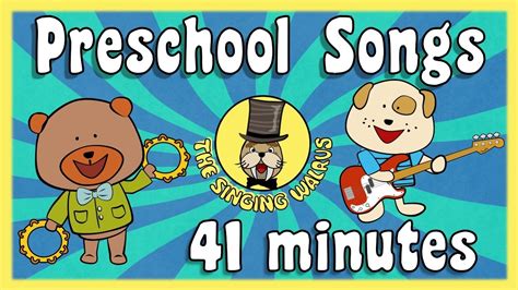 Preschool Song compilation | Songs for Kids | The Singing Walrus - YouTube