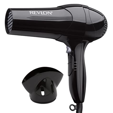 Revlon Quick Dry Lightweight Hair Dryers, Black with Concentrator - Walmart.com