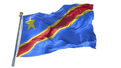 congo république démocratique agitant le drapeau png 12226750 PNG