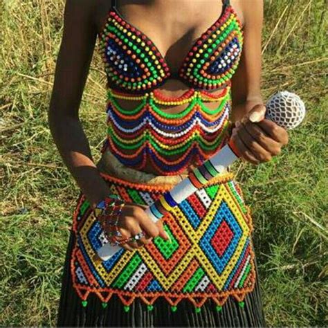 Zulu attire African Print Skirt, African Print Dresses, African Wear, African Attire, African ...