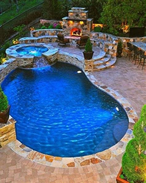 35 Stunning Outdoor Pool Design Ideas For Comfortable Relaxing Places ...