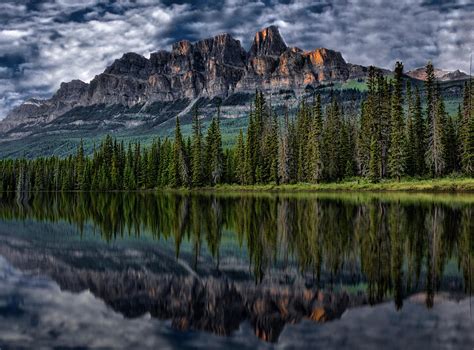 Castle Mountain - Banff, Canada Photograph by Chm