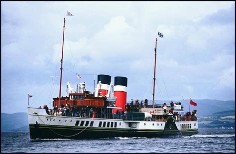 The Waverly on the River Clyde | Steam boats, Greenock, Steamer ship