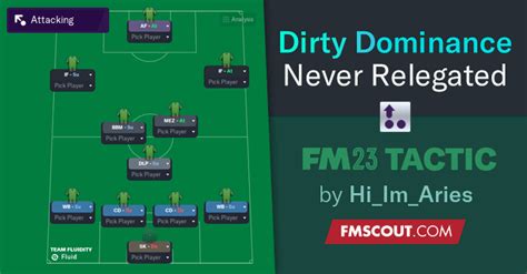 Never Relegated with 4-3-3 Dirty Dominance! | FM Scout