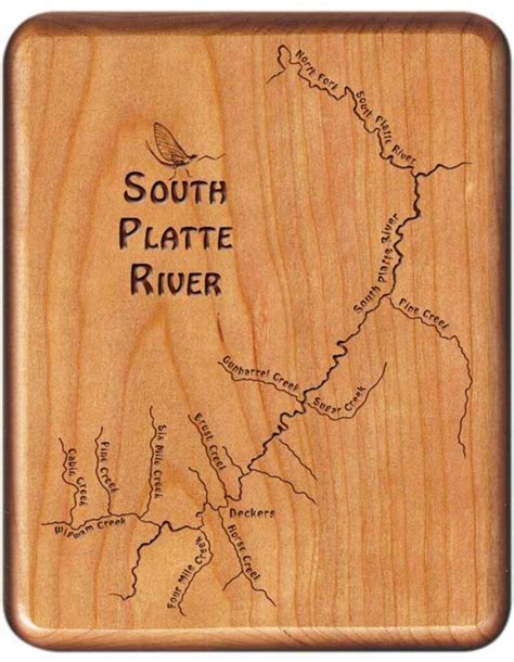 South Platte River Fishing Map - Maping Resources