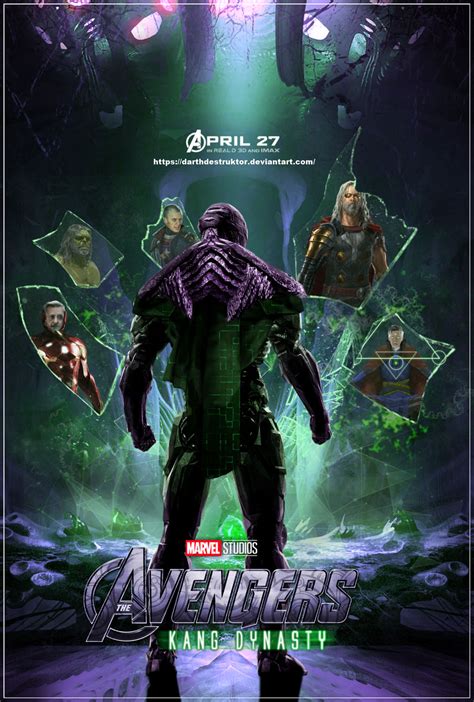 Avengers: Kang Dynasty fan made poster by DarthDestruktor on DeviantArt