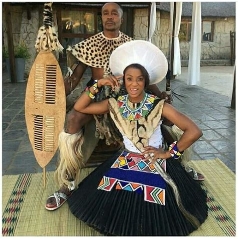 Clipkulture | Jessica Nkosi and Vusi Kunene In Zulu Traditional Attire