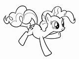 Pinkie Pie To Color sketch template