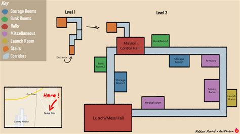 New map of silo | Fandom