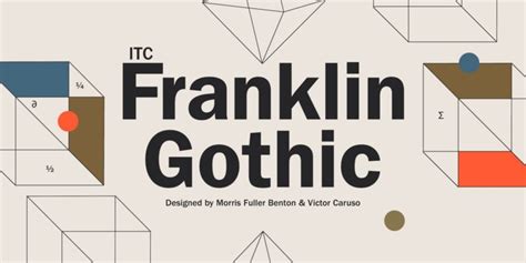 Franklin Gothic font free download • AllBestFonts.com