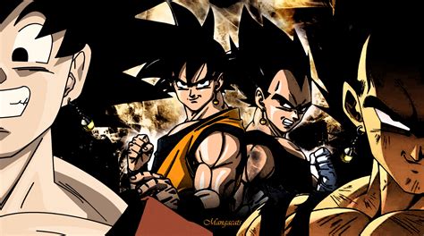 Goku vs Vegeta Wallpaper - WallpaperSafari