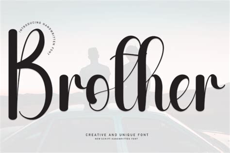 Brother Font by william jhordy · Creative Fabrica