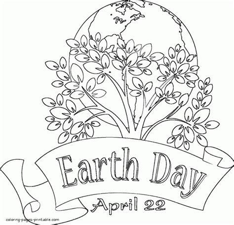 Get This Kids Printable Earth Day Coloring Pages Free 75619