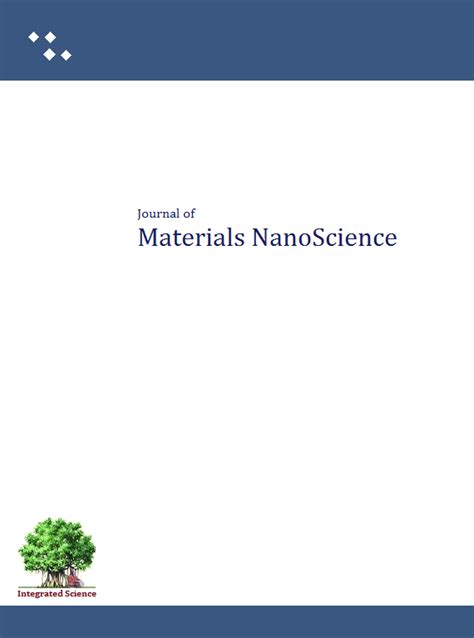 Journal of Materials NanoScience