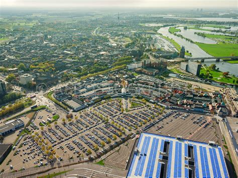 aerial view | The Designer Outlet Roermond was opened at the end of 2001.