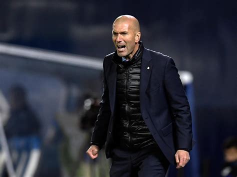 Zinedine Zidane walking a tightrope as Real Madrid ready to face ...