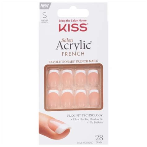 Kiss® Salon Acrylic™ French Nail Kit, 28 ct - Kroger