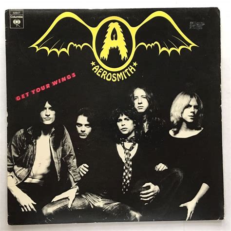 AEROSMITH GET YOUR WINGS VINYL 1974 COLUMBIA RECORDS LP PC 32847 FREE ...