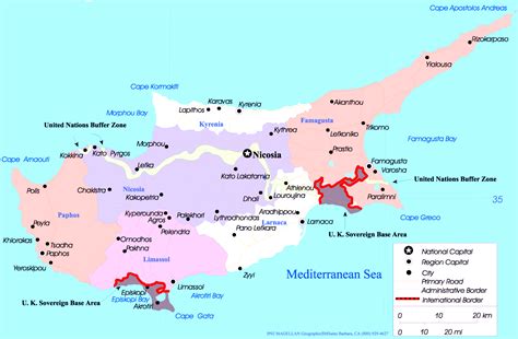 Map Cyprus