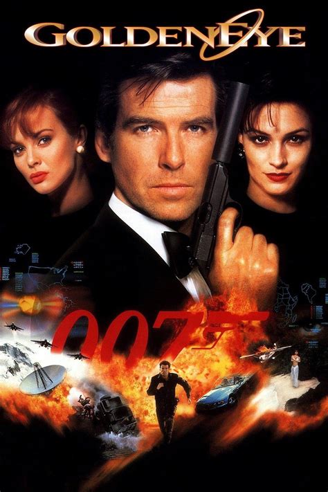 Goldeneye (1995) | James bond movie posters, James bond movies, James bond