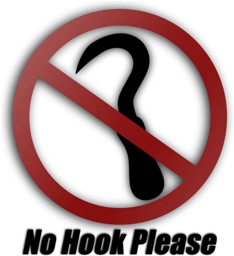 No hook please Free vector in Open office drawing svg ( .svg ) vector illustration graphic art ...