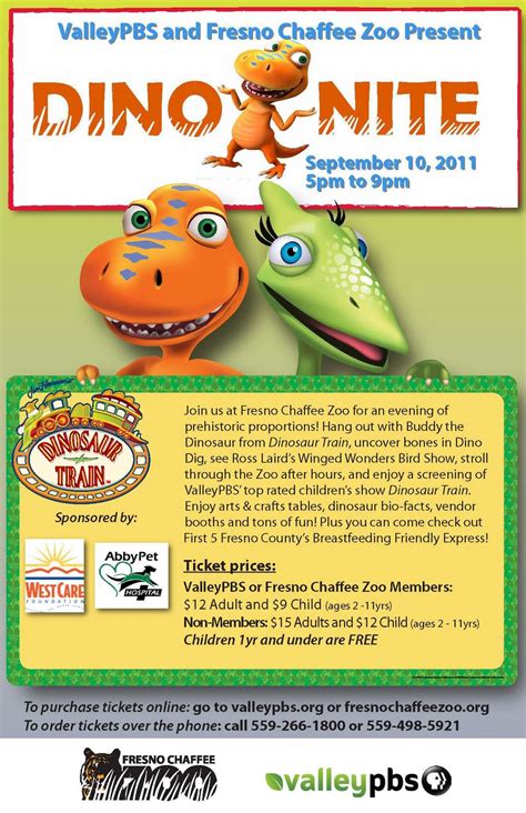 Fresno Chaffee Zoo: ValleyPBS and Fresno Chaffee Zoo bring you DINO NITE