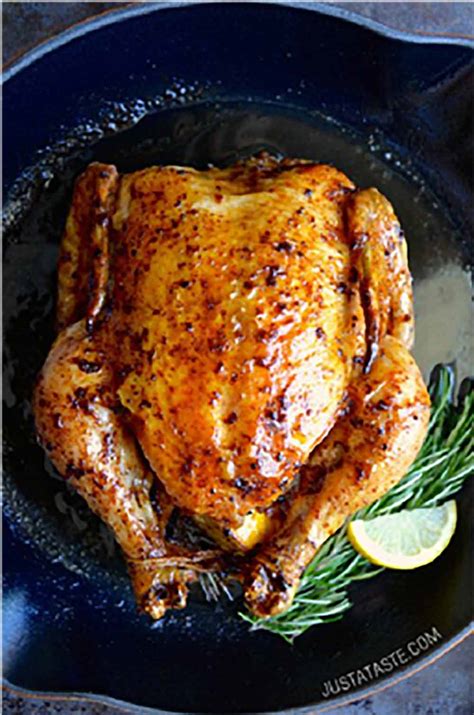 Simple Roast Chicken with Garlic and Lemon - Rossotti Ranch