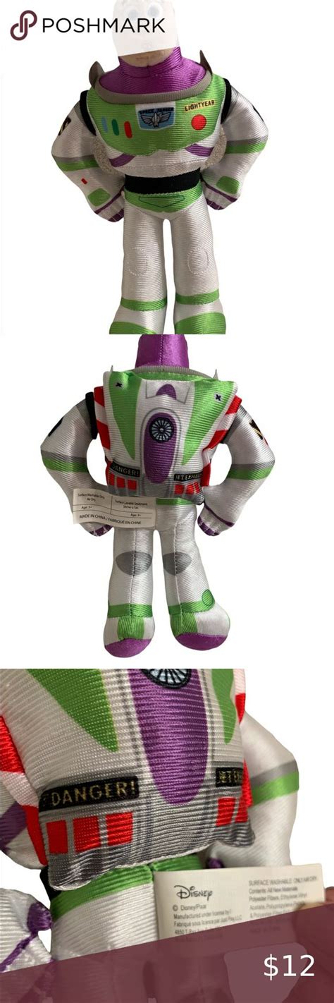 TOY STORY 4 Buzz Lightyear 10" Plush Doll Toy Disney Pixar in 2022 ...