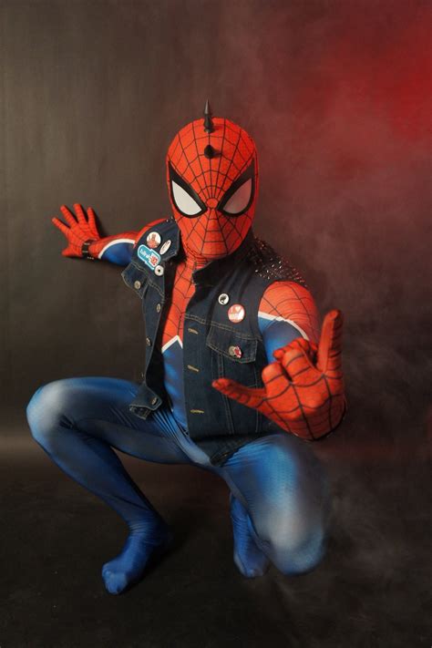 Spider Punk Costume/playstation 4 - Etsy