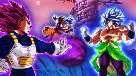 Broly Vs Goku And Vegeta